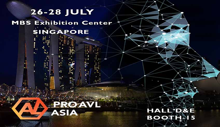 FENIX Stage viaja a Pro AVL Singapur junto a su distribuidor exclusivo Lighting  and Sound!